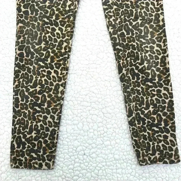 We The Free Animal Print Highrise Skinny Pants Jeggings Size 26 - Picture 8 of 14